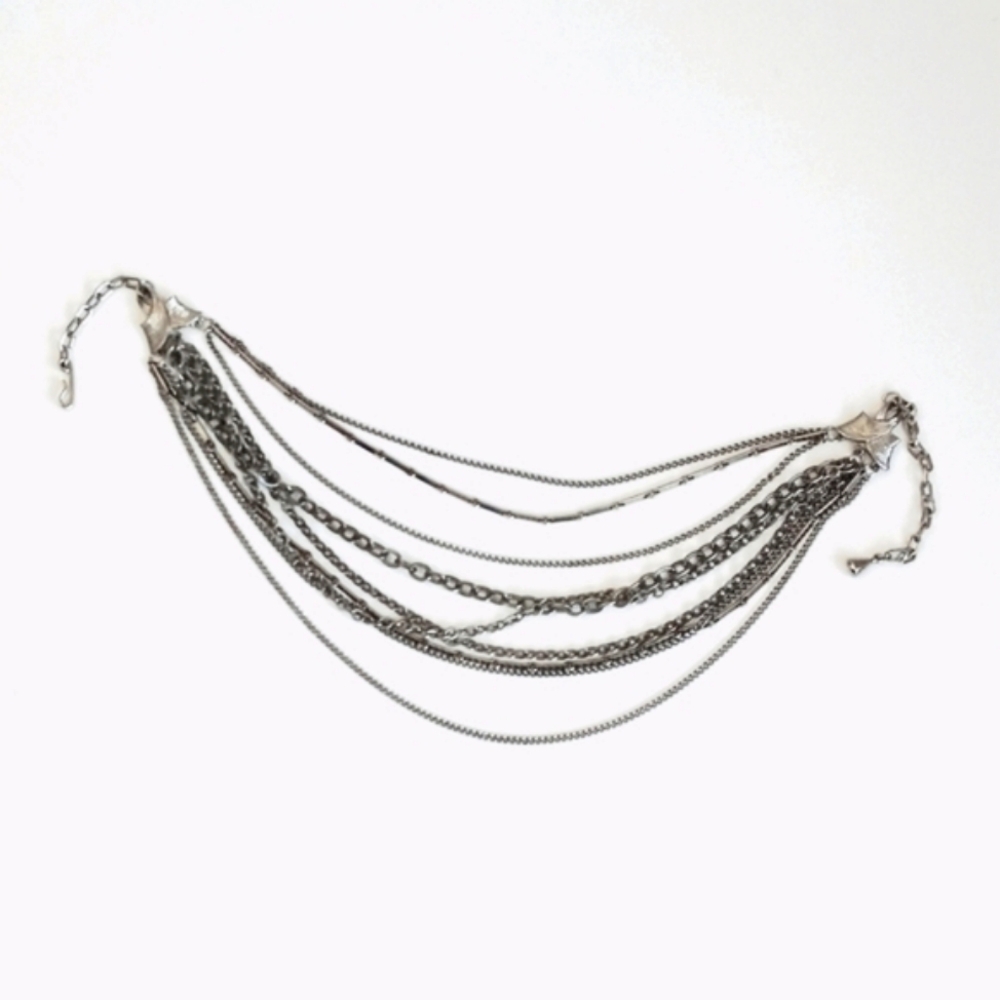 *Relisted* Multi String Choker Style Vintage Necklace - Picture 8 of 12